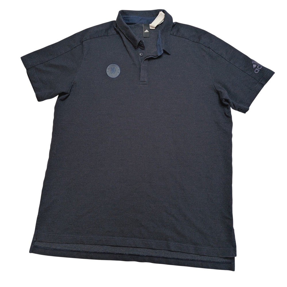 adidas Chelsea FC‎ Z.N.E. Polo Shirt Men's XL Navy Blue S94827 2016